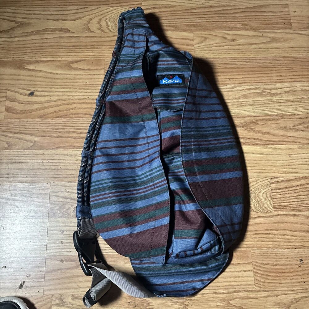 Kavu Rope Sling Bag Navy Blue Crossbody